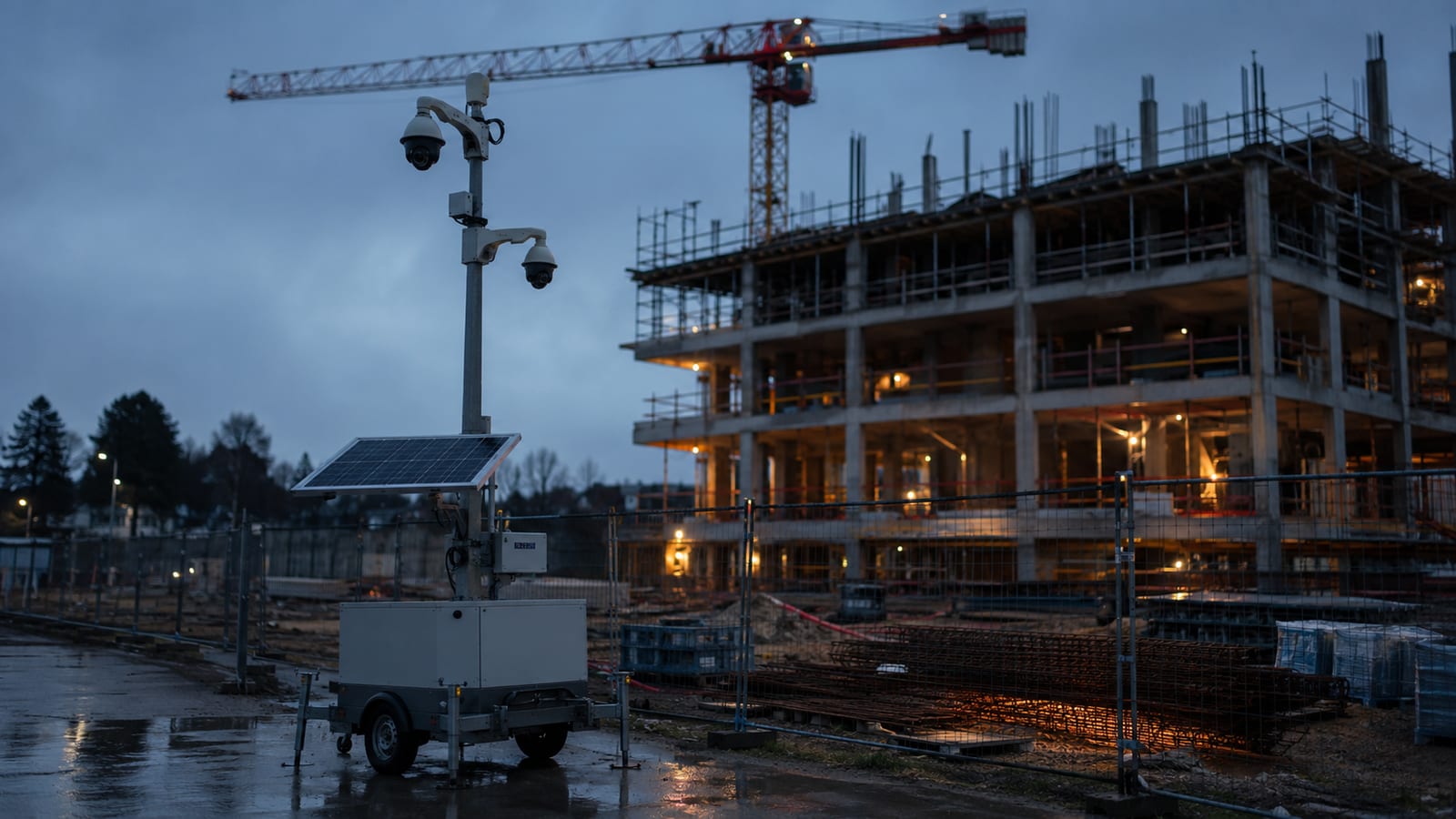 Baustellenüberwachung: Kosten, mieten vs. kaufen (Ratgeber 2026)